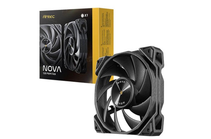 Antec Nova Black 120mm PWM 3-Phase Speed Controller Fan With Controller