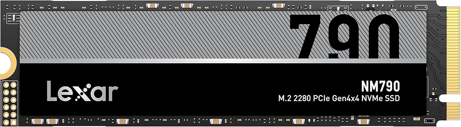 Lexar LNM790X008T-RNNNG 8TB M.2 2280 PCIe Gen4x4 NVMe SSD 7400/6500MBs