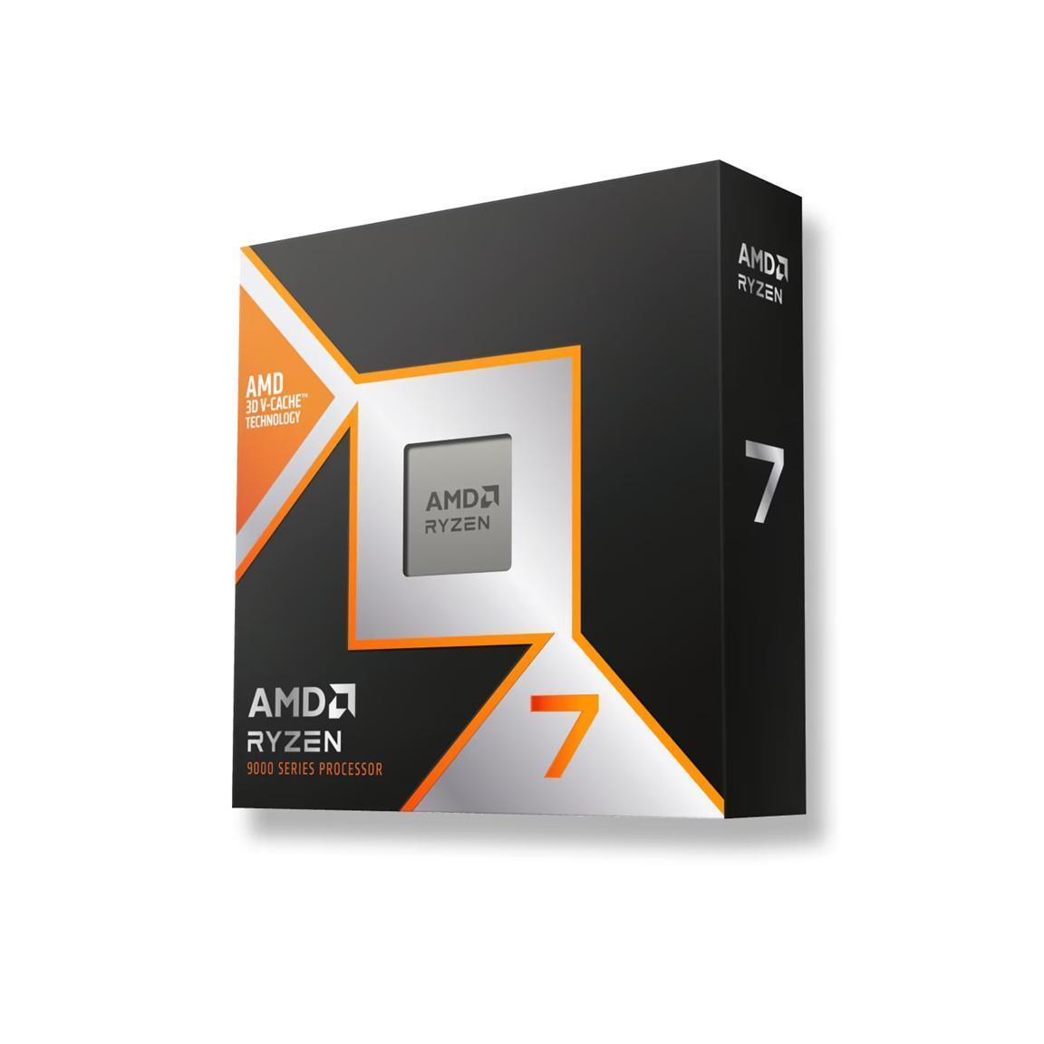 AMD Ryzen 7 9800X3D 8-Core 5.2GHz Boost 96MB L3 Cache AM5 CPU