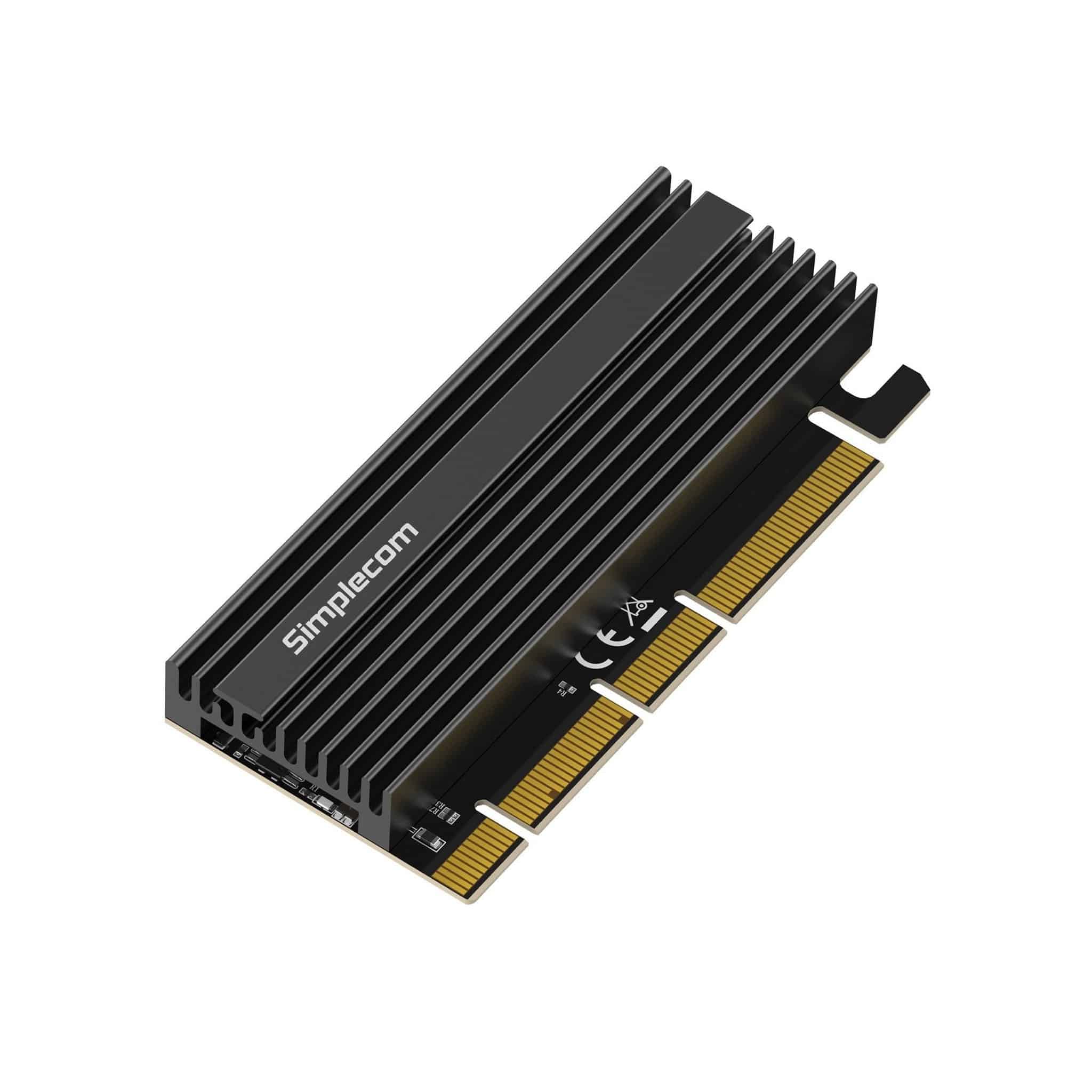 Simplecom EC415B Black PCIe to NVMe Expansion Card