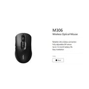 Rapoo M306 2.4GHz Wireless Optical Mouse 3200DPI Side Buttons