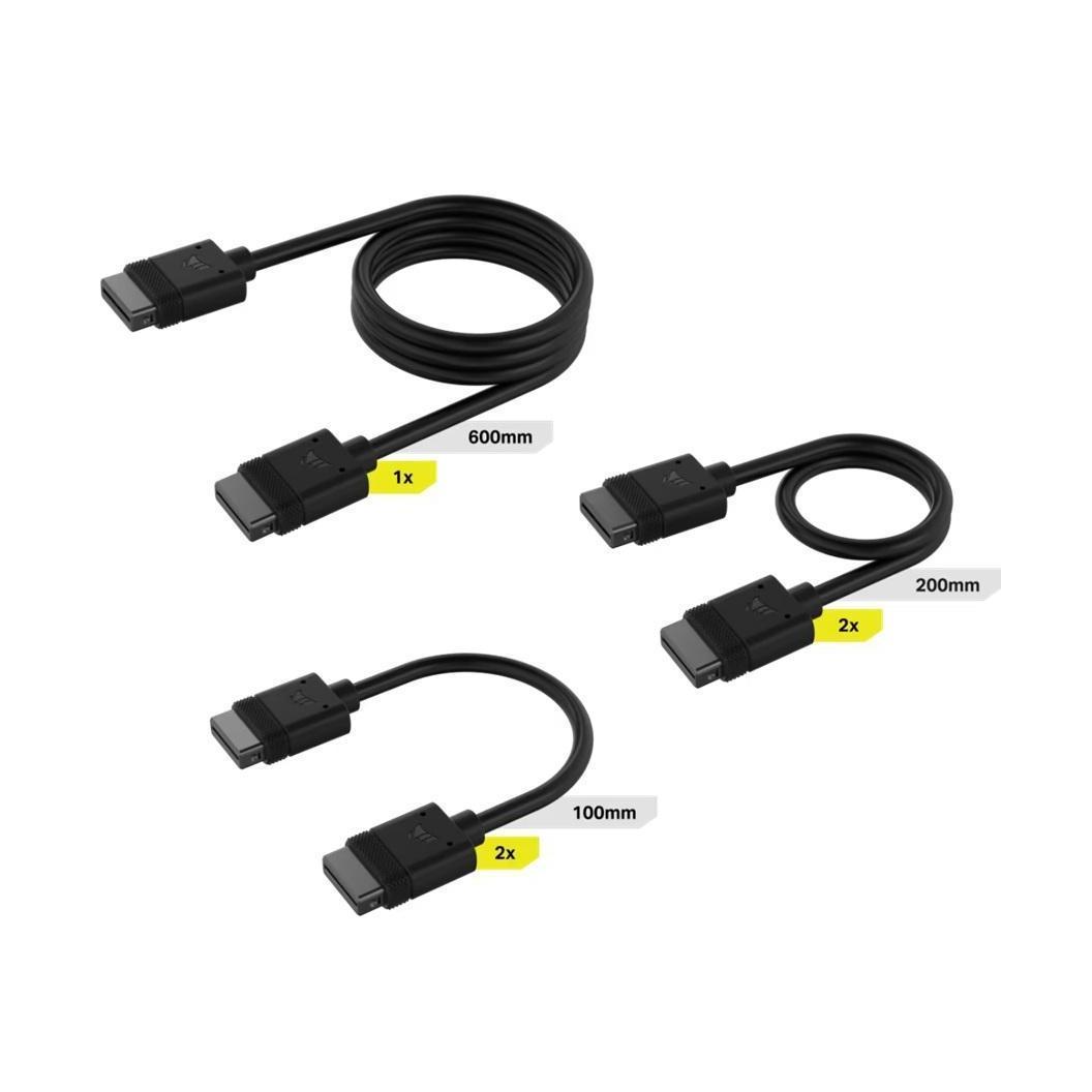 Corsair iCUE LINK Cable Kit 100mm 200mm 600mm Black