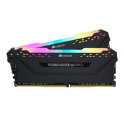 Corsair Vengeance RGB PRO 32GB Kit (2x16GB) DDR4 3000MHz C15 Black Desktop Gaming Memory CMW32GX4M2C3000C15