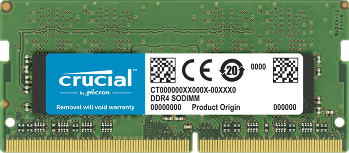 Crucial 32GB DDR4 SODIMM 3200MHz CL22 1.2V Notebook Memory RAM