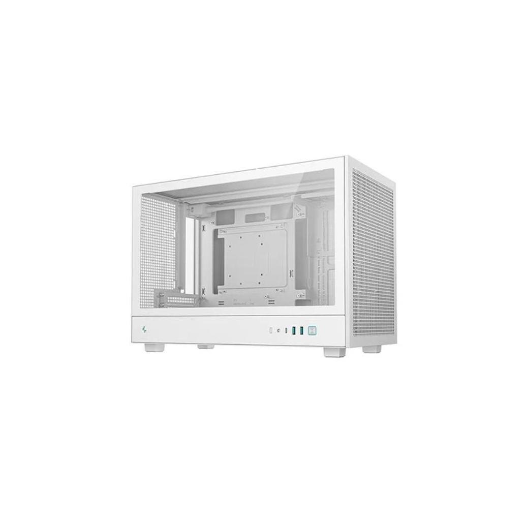 DEEPCOOL CH260 WH M-ATX Case Mesh and Glass Panels USB3.0