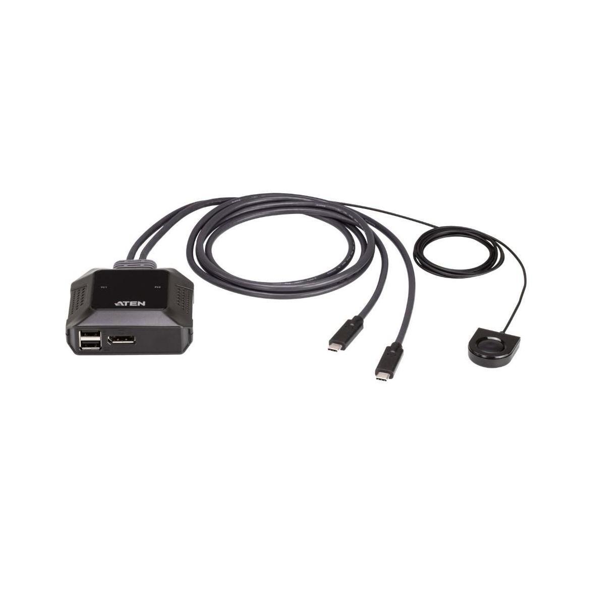 Aten CS234 2-Port USB-C KVM Switch with Audio