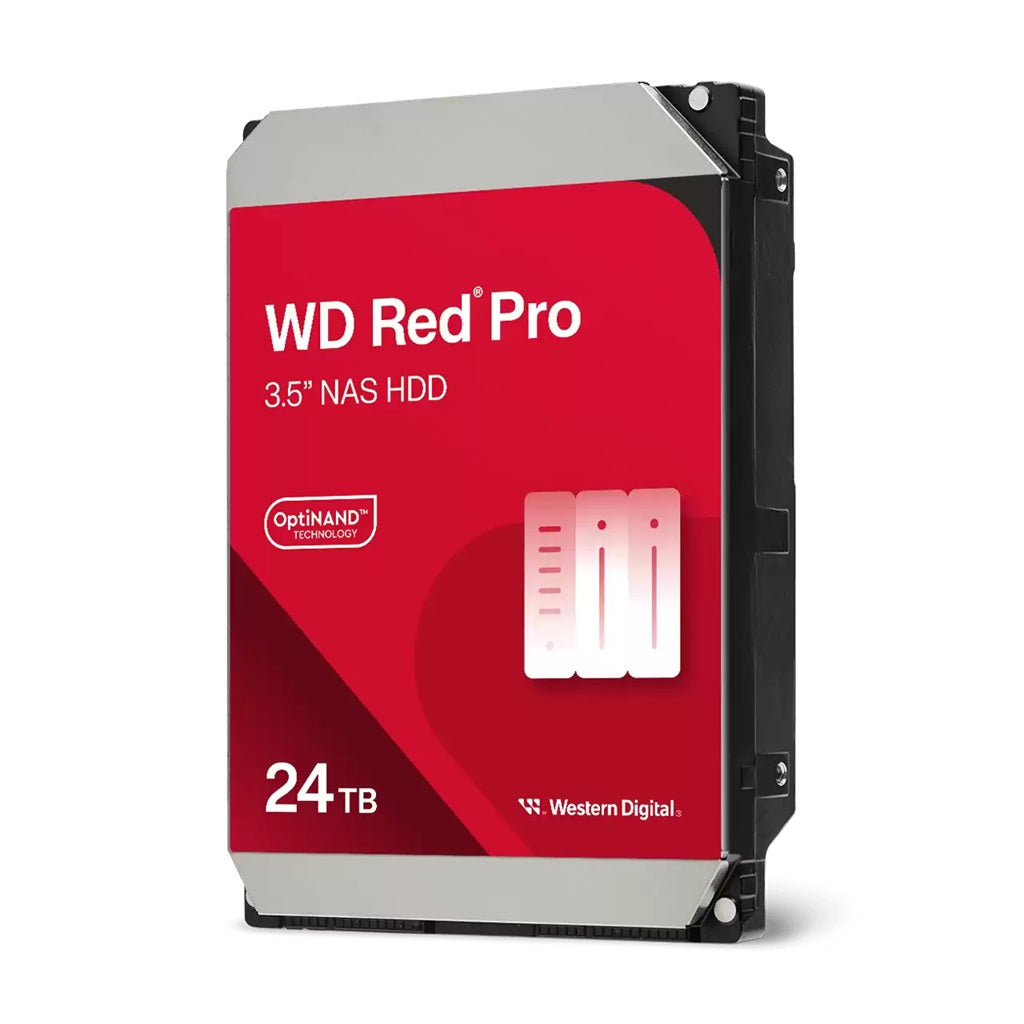 Western Digital WD Red Pro 24TB 3.5" SATA HDD 7200RPM 512MB Cache 287MB/s