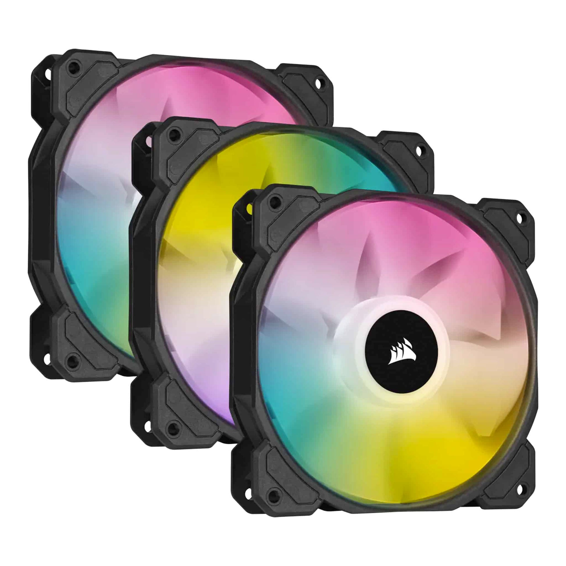 Corsair iCUE SP120 RGB ELITE 120mm PWM Fan - 3 Pack