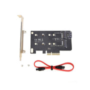 Simplecom EC412 Dual M.2 (B Key and M Key) to PCI-E x4 and SATA 6G Expansion Card