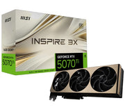MSI GeForce RTX 5070 Ti 16G INSPIRE 3X OC 16GB GDDR7 2482MHz Graphics Card