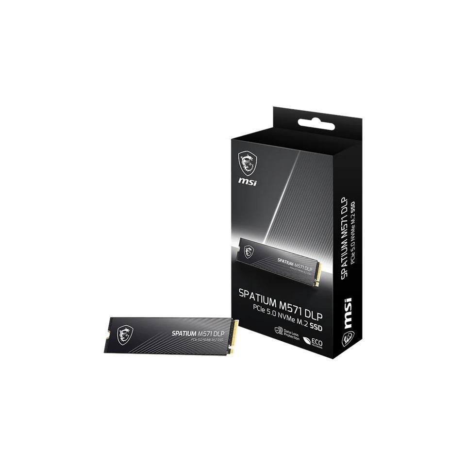MSI SPATIUM M571 4TB NVMe SSD PCIe 5.0 14500/11000MB/s 2800TBW