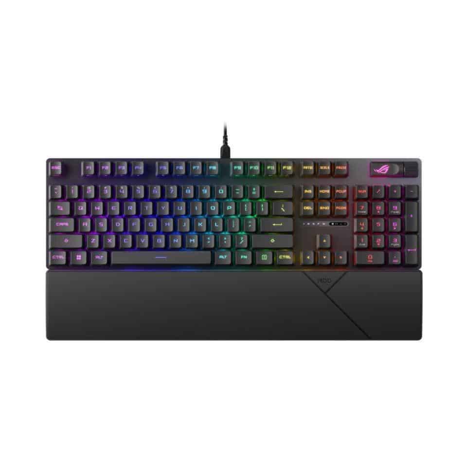 ASUS ROG Strix Scope II RX Blue Switch Optical Gaming Keyboard IP57 Waterproof