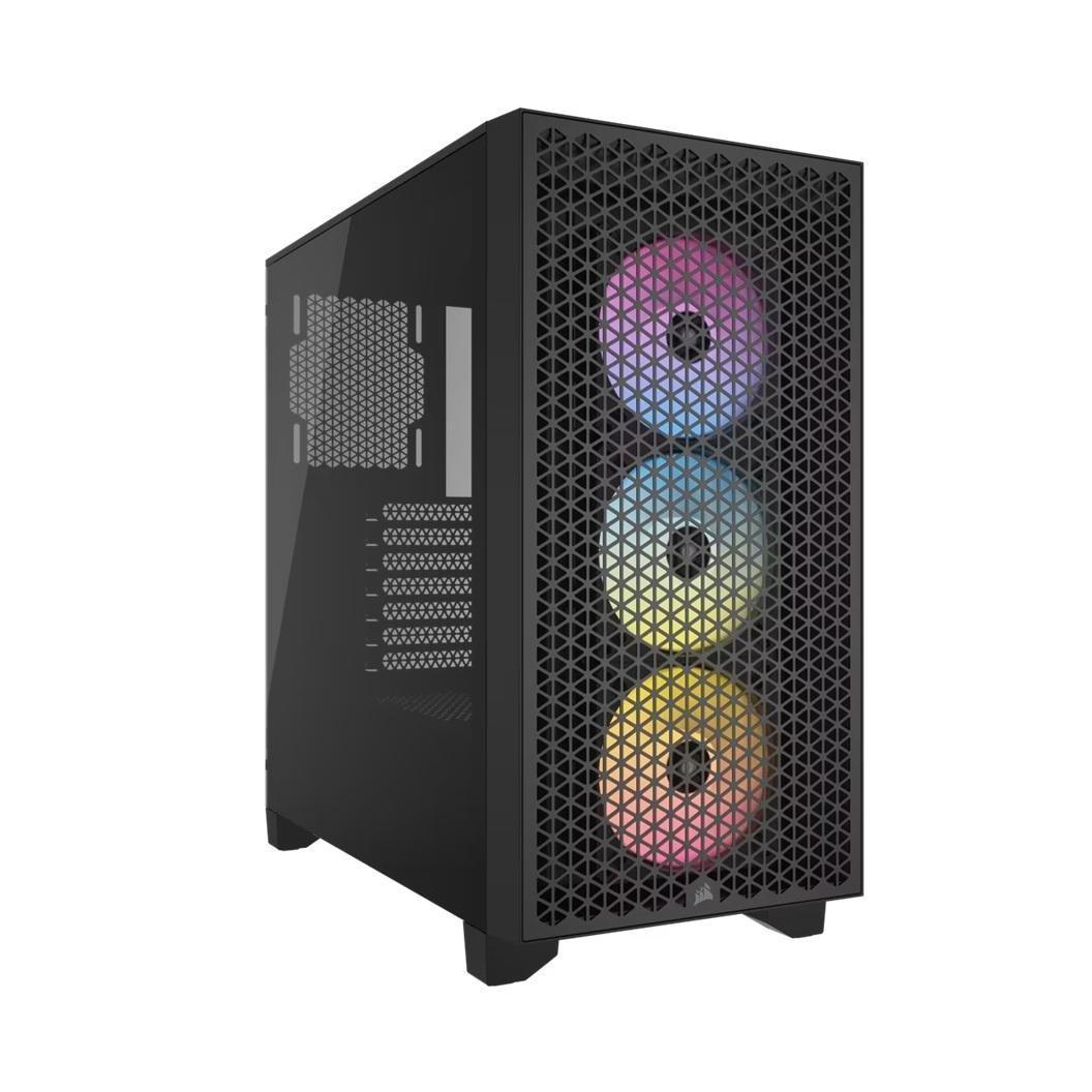 Corsair 3000D RGB Airflow ATX Mid-Tower Case 360GPU 170CPU Cooler 220PSU ARGB USB-A