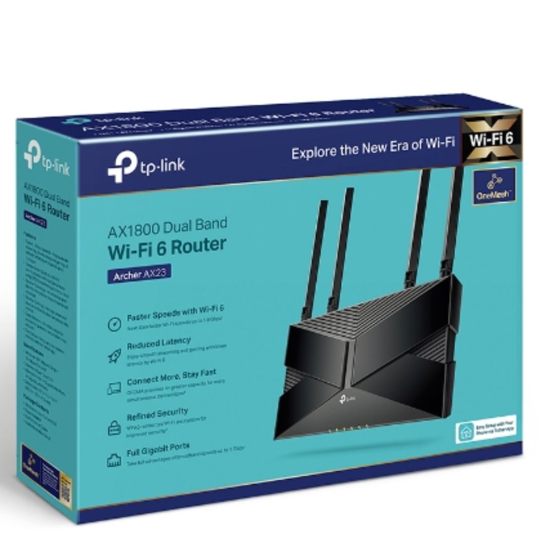 TP-Link Archer AX1800 Dual-Band AX1800 574Mbps 2.4GHz 1201Mbps 5GHz Router