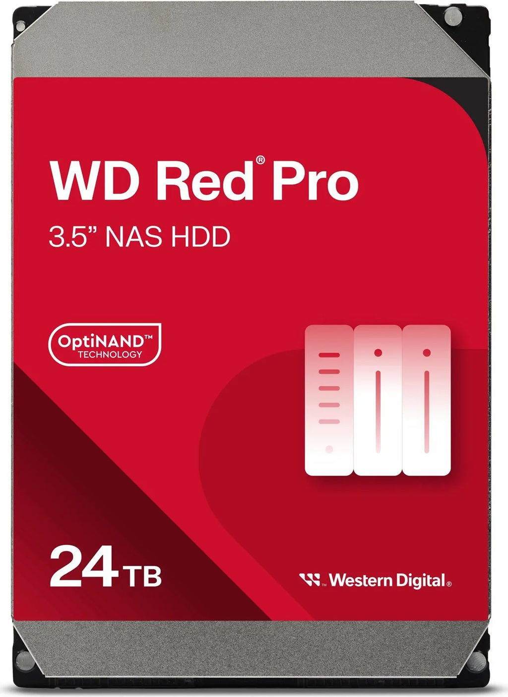Western Digital WD Red Pro 24TB 3.5" NAS HDD 7200RPM 512MB SATA 287MB/s
