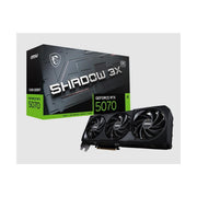 MSI GeForce RTX 5070 SHADOW 3X OC 12GB GDDR7 2542MHz Graphics Card