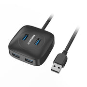 MBEAT 4-Port USB 3.0 Hub 5Gbps 2 USB-A 16cm