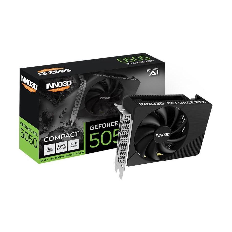 INNO3D GeForce RTX 5050 Compact 8GB GDDR6 2572MHz Graphics Card