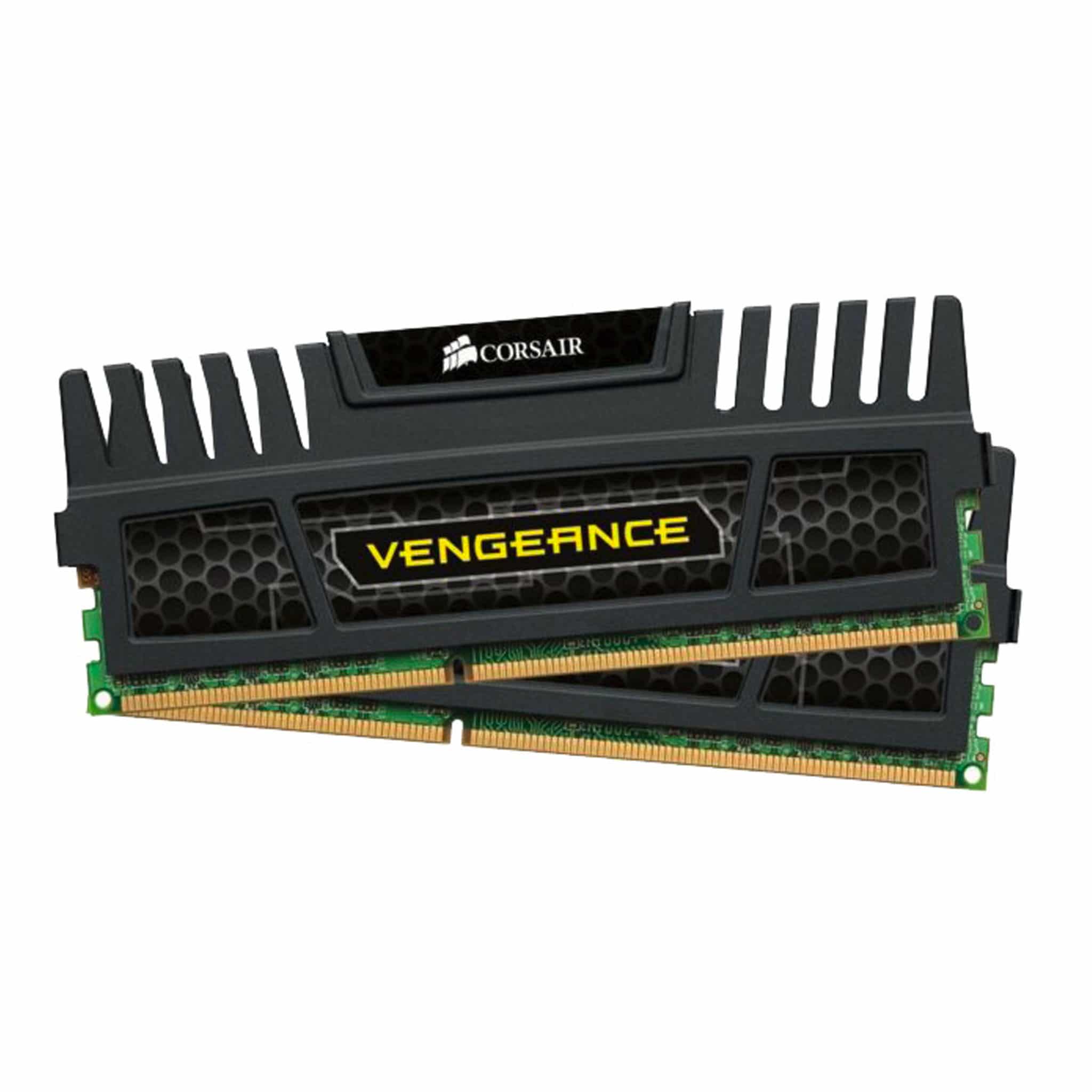 Corsair Vengeance 16GB Kit (2x8GB) DDR3 1600MHz C9 Black Desktop Gaming Memory