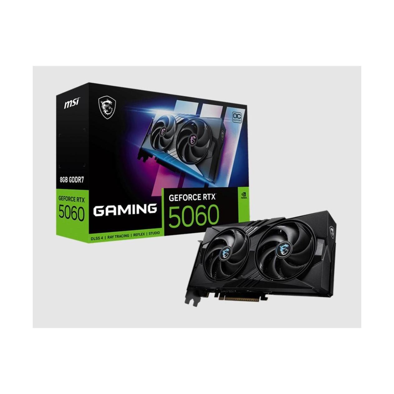 MSI GeForce RTX 5060 Ti 8G GAMING OC 8GB GDDR7 2625MHz Graphics Card