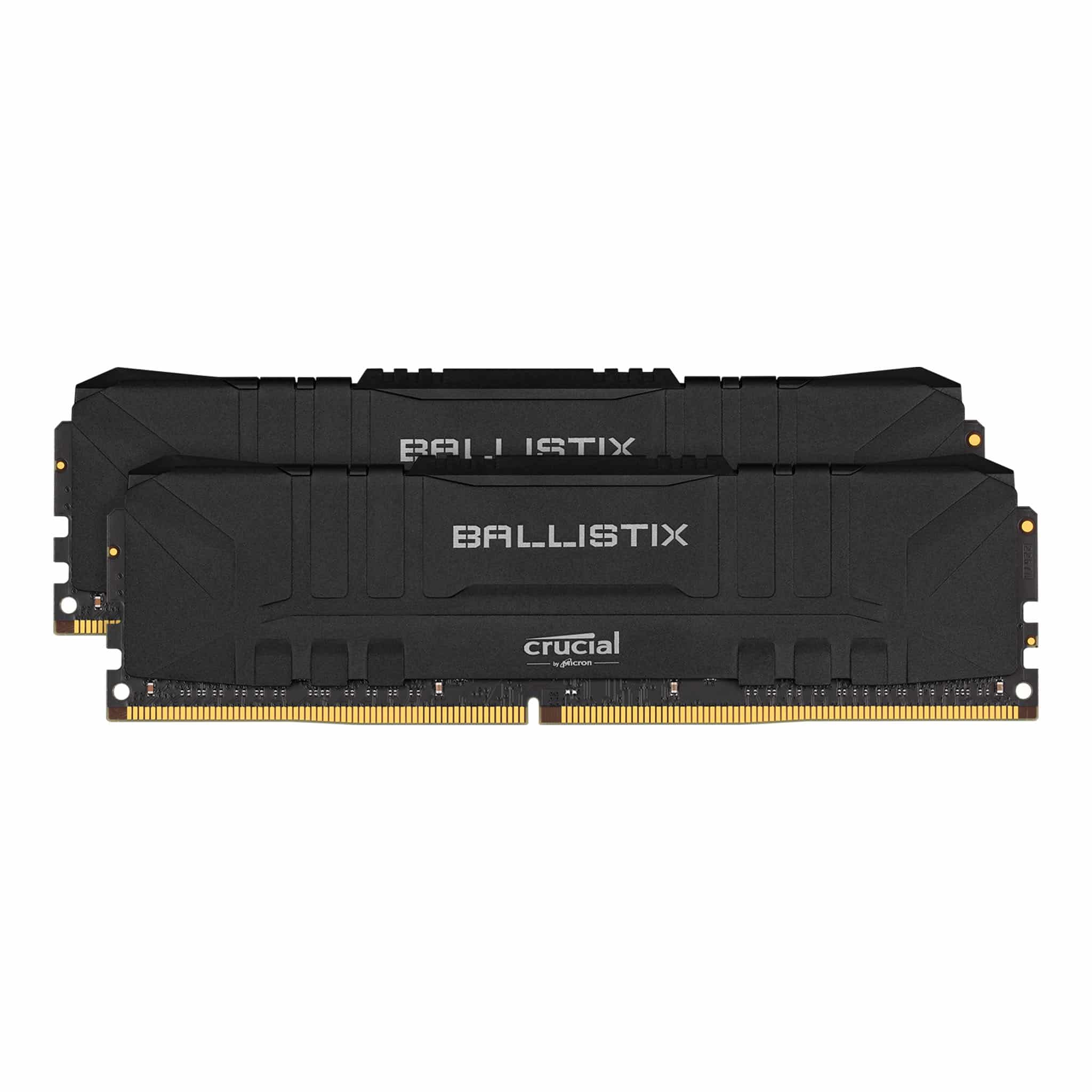 Crucial Ballistix 16GB Kit (2x 8GB) DDR4 2666MHz Black Desktop Gaming Memory BL2K8G26C16U4B