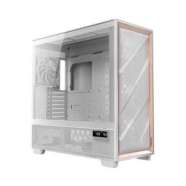 Antec FLUX PRO E-ATX Premium Birch Unity Temp Display 6x ARGB Fans PWM Case