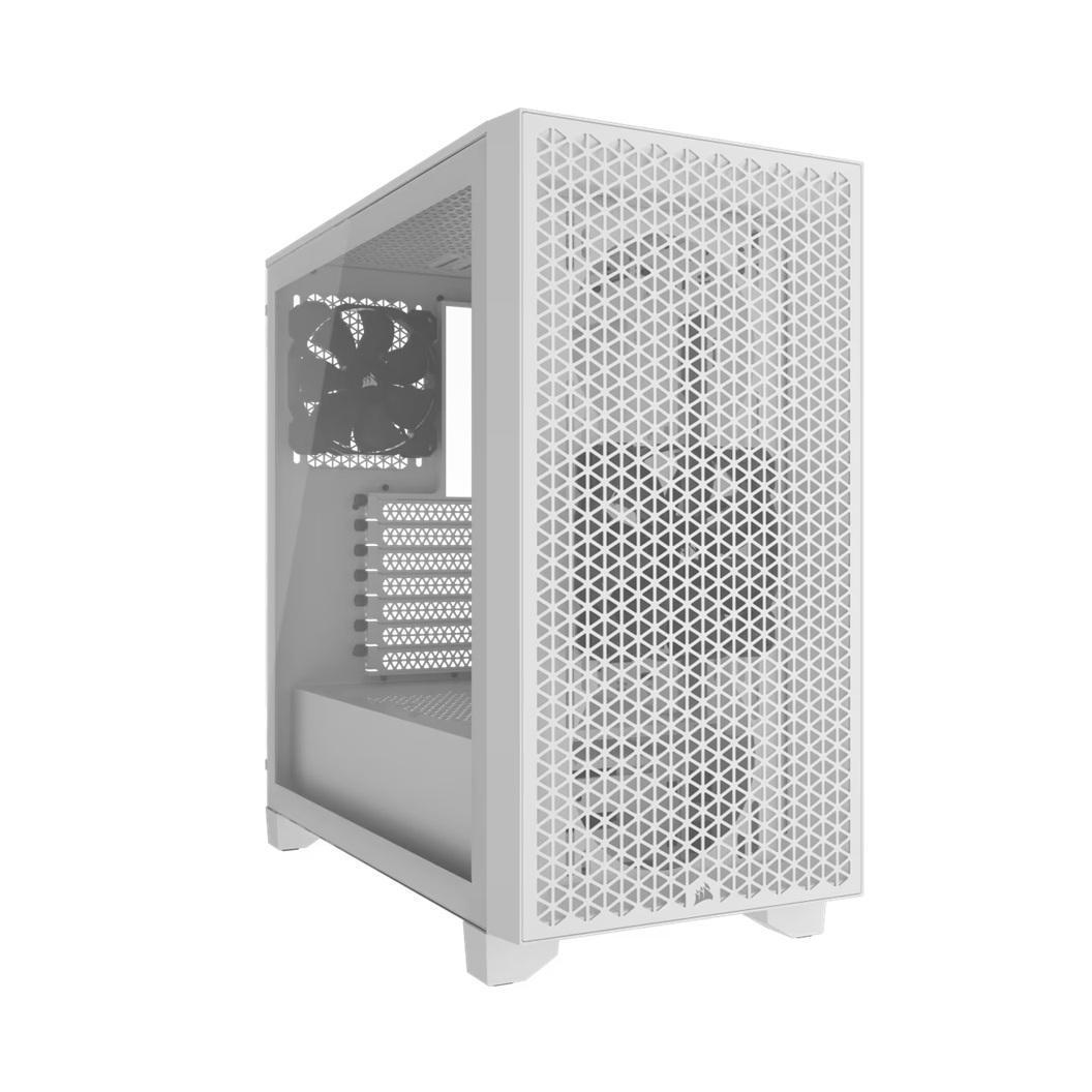 Corsair 3000D AIRFLOW White ATX Mid-Tower Case 360GPU 170CPU Cooler 7Slots USB-A