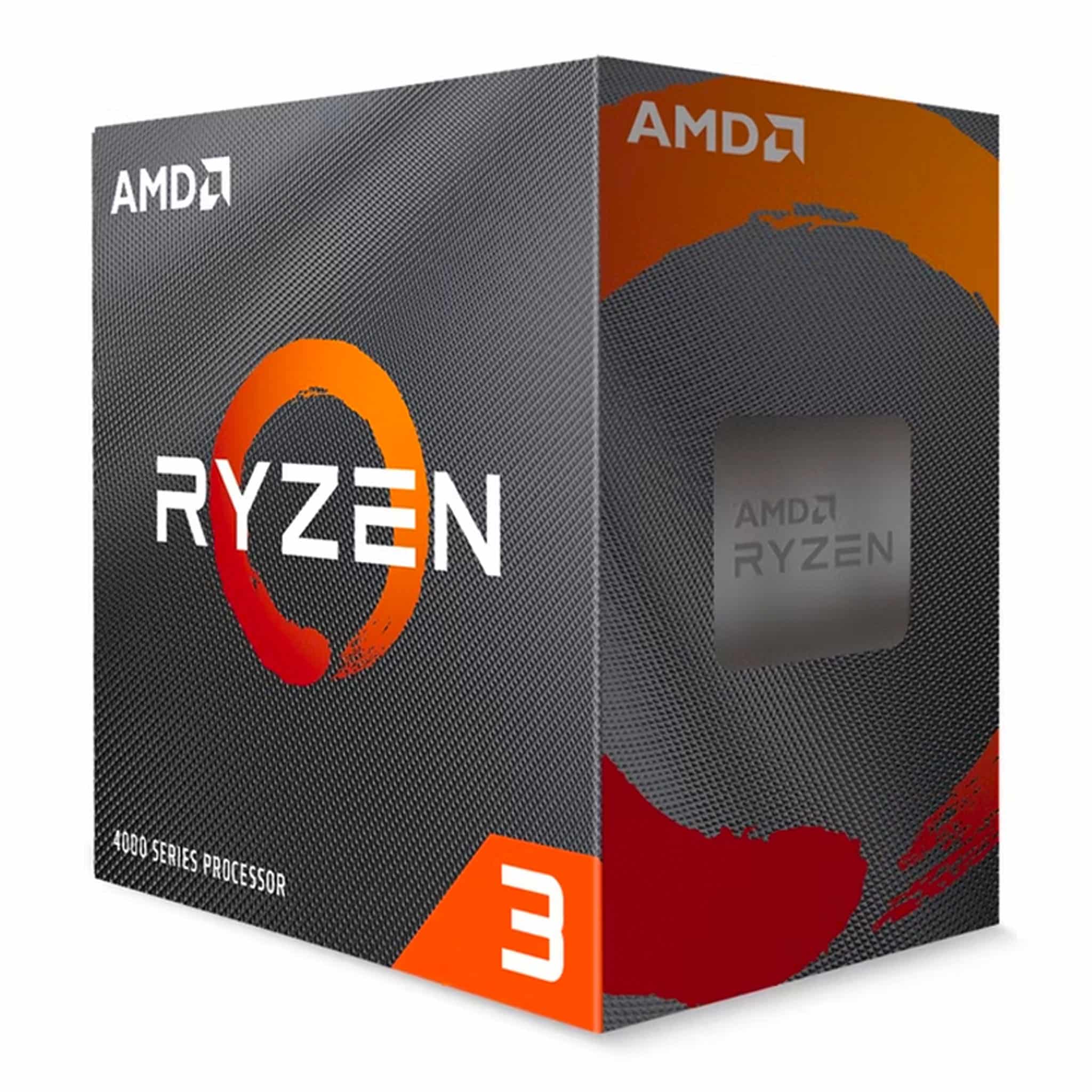 AMD Ryzen 3 4100 Quad Core AM4 3.70 GHz Unlocked CPU Processor (4.0 GHz Max Boost) With Wraith Stealth
