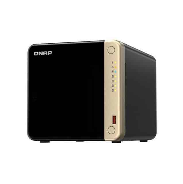 QNAP TS-464-8G 4 Bay NAS Intel Celeron N5095 Quad core 8GB DDR4 2xM.2 2280 PC...