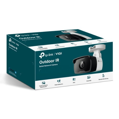 TP-Link VIGI C340I 4MP 4mm Lens Outdoor IR Bullet Camera Smart Detection