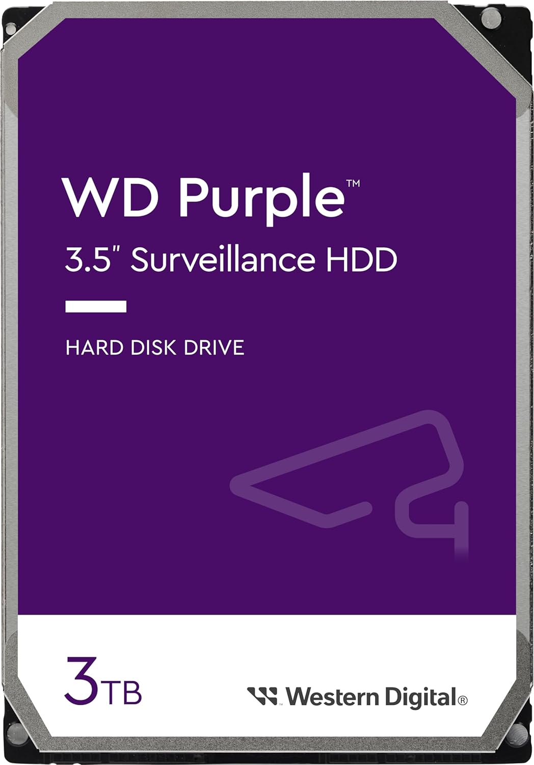 Western Digital WD Purple 3TB 3.5" SATA Surveillance HDD 256MB Cache
