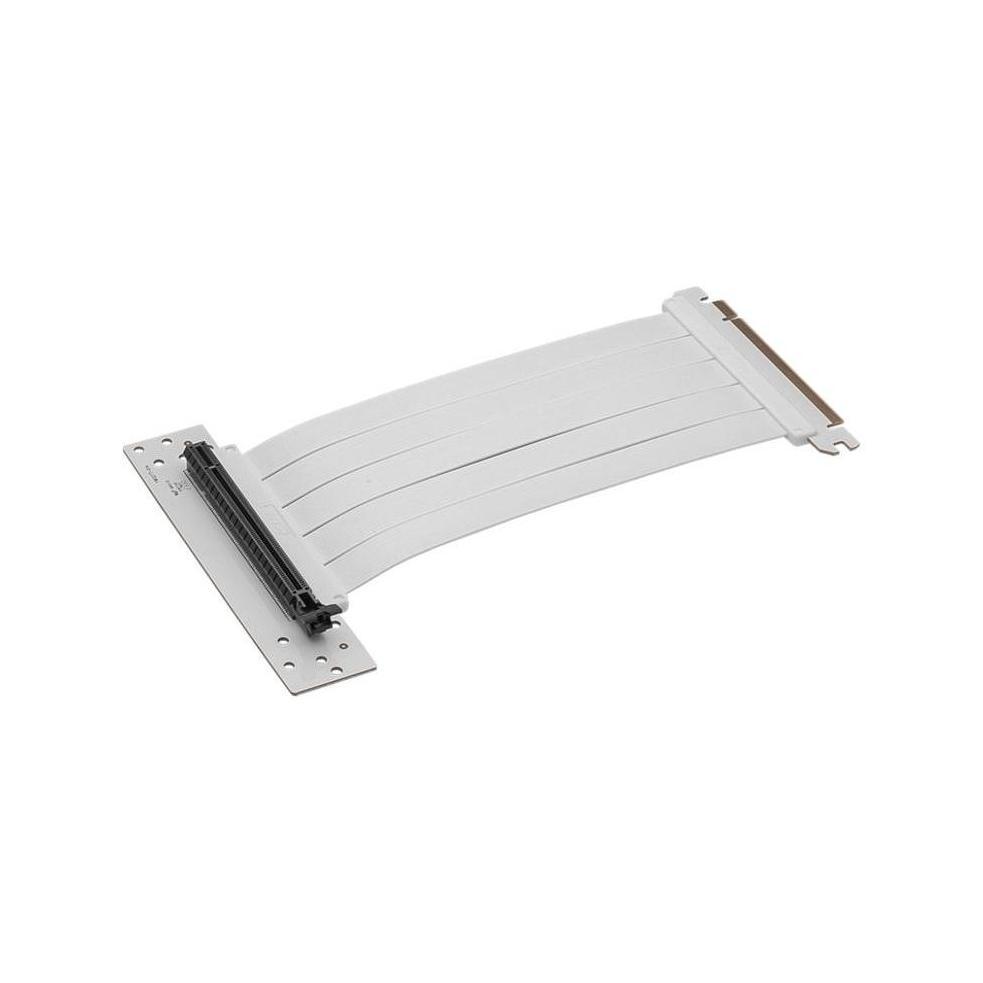 MSI MPG PCI-E 4.0 X16 RISER CABLE 180mm White USB 3.2 USB-C HD Audio MIC ATX/M-ATX/Mini ITX
