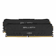 Crucial Ballistix 8GB Kit (2x 4GB) DDR4 2400MHz Black Desktop Gaming Memory BL2K4G24C16U4B