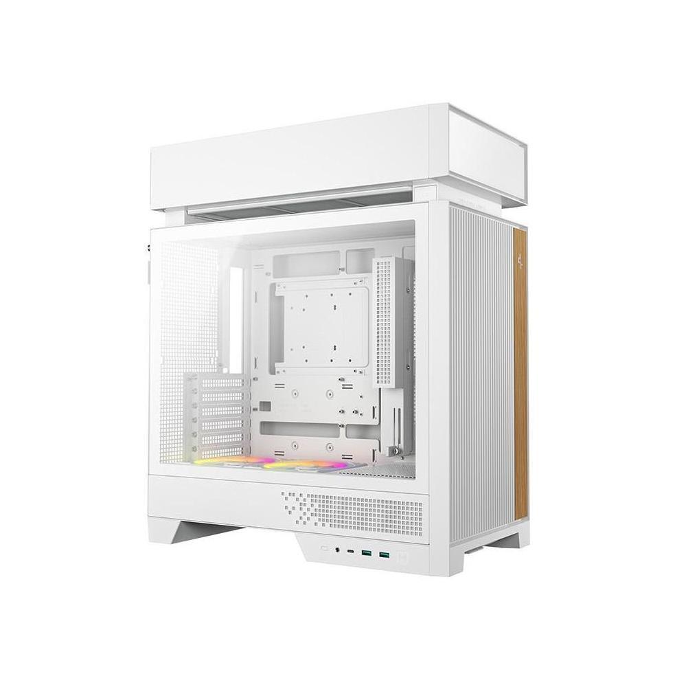 DEEPCOOL CL660 ATX Case Compartmentalized Design Dual ARGB Fans