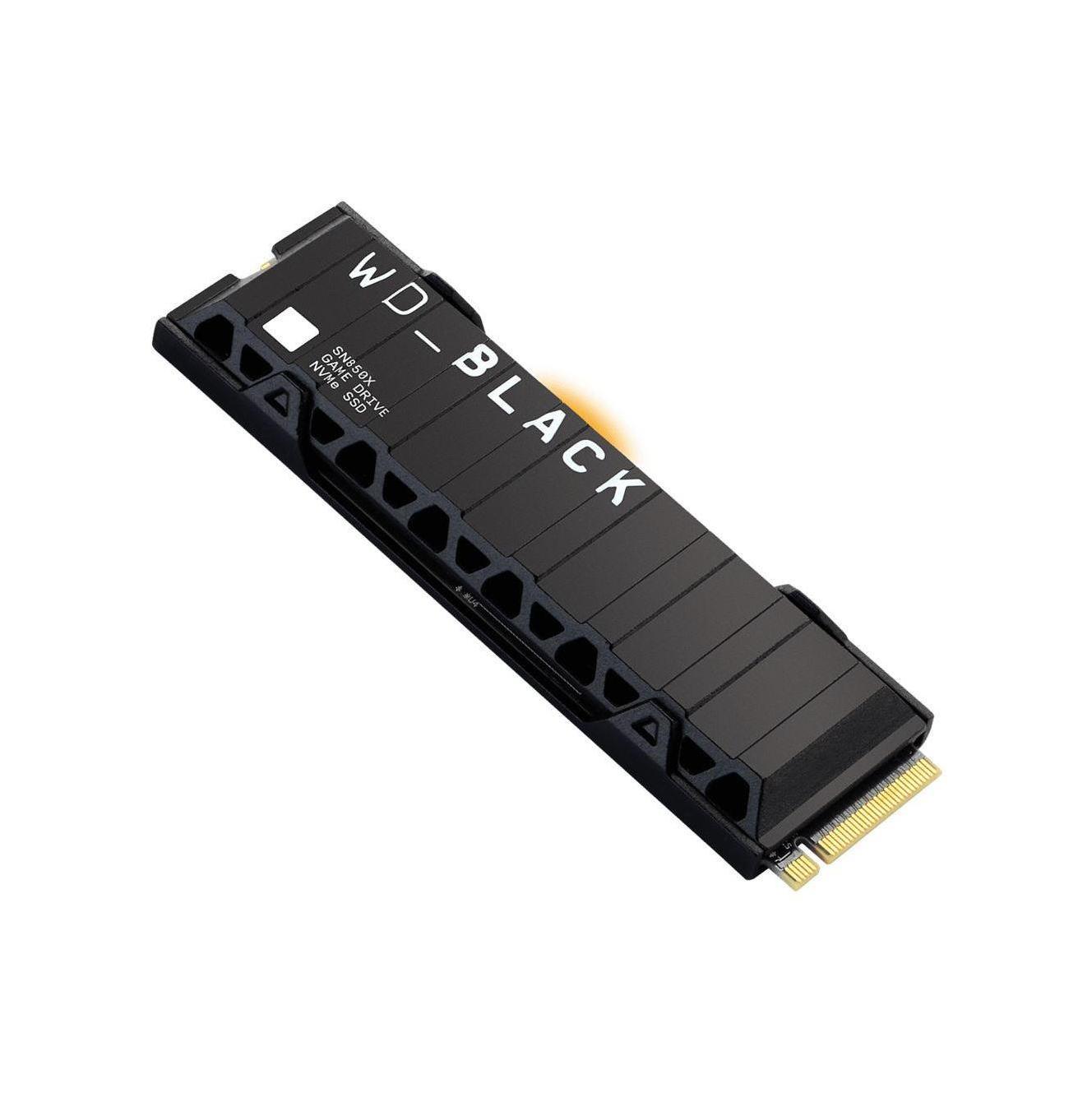 SanDisk WD Black SN850X 1TB NVMe SSD Heatsink 7300/6300MBs PCIe 4.0