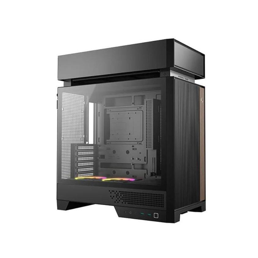 DeepCool CL660 ATX Case Dual ARGB Fans Compartmentalized Design