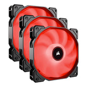 Corsair Air Series AF120 Red LED 120mm Fan - 3 Pack