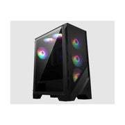 MSI MAG FORGE 120A AIRFLOW ATX Case 2x USB 3.2 1x Mic-in/Audio-out 1x LED 5x SSD HDD Slots