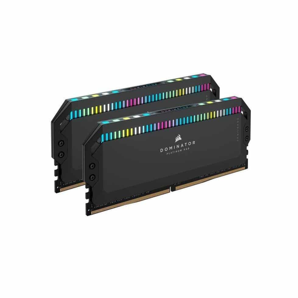 Corsair Dominator Platinum RGB 64GB DDR5 5200MHz C40 Black Desktop Gaming Memory