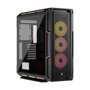 Corsair iCUE LINK 5000T LX RGB ATX Mid-Tower Case Black 450mm GPU 360mm Rad 170mm CPU Cooler USB-C
