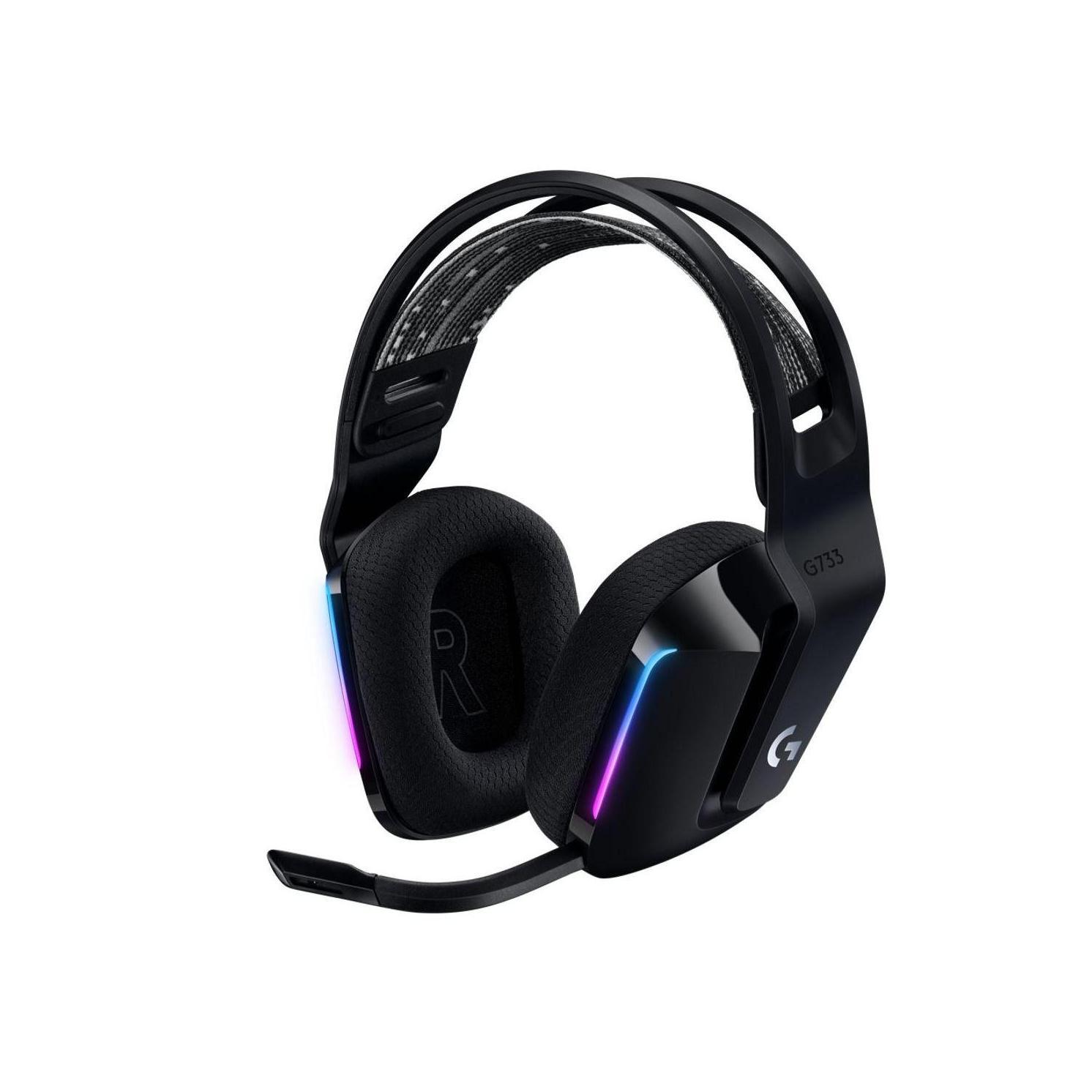 Logitech G733 Wireless RGB Gaming Headset 20Hz-40kHz Black