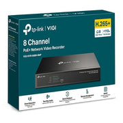 TP-Link VIGI NVR1008H-8MP 8 Channel PoE+ H.265+ 4K Output Network Video Recorder
