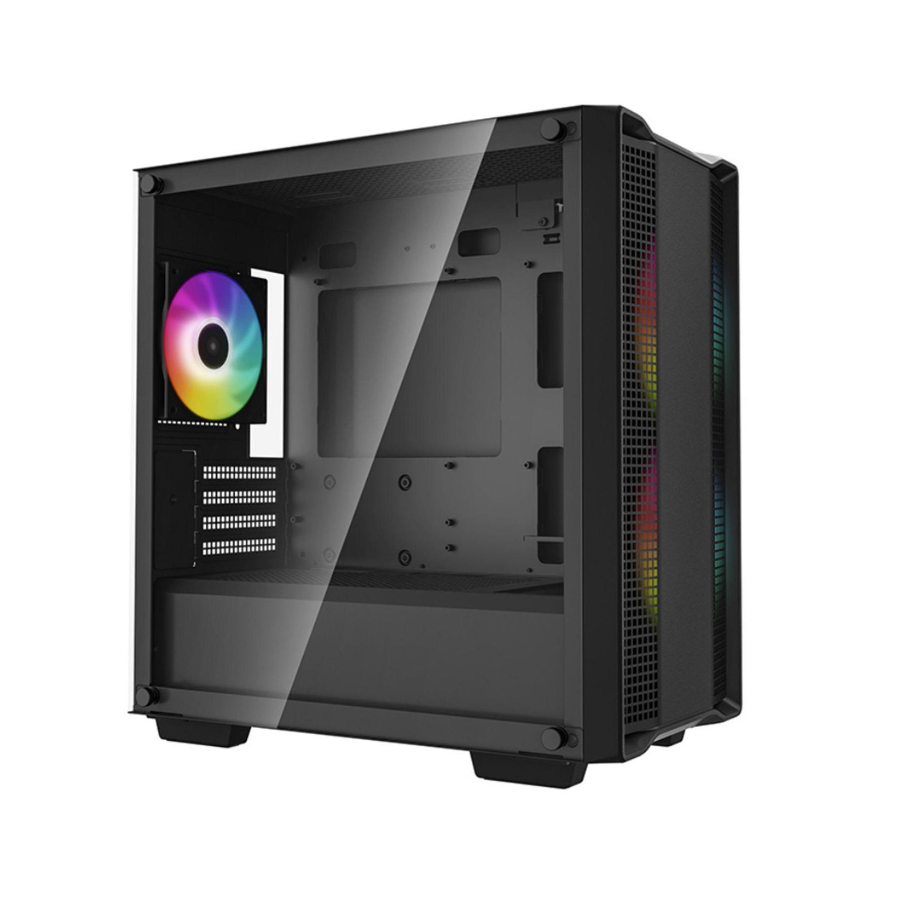 DEEPCOOL CC360 ARGB Micro-ATX Case 3x120mm Pre-Installed ARGB Fans USB3.0x1 USB2.0x1 Audiox1