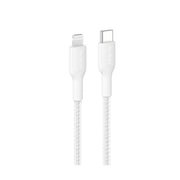 Belkin BoostCharge Pro Braided Lightning to USB-C Cable 2M White CAA022fq2MWH