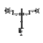 Brateck Dual Monitor Premium Aluminum Articulating Arm 17-32" 8KG VESA 75x75/100x100