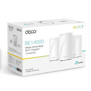 TP-Link Deco BE68 BE14000 Tri-Band Wi-Fi 7 Mesh System 3-Pack