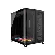 Corsair AIR 5400 LX-R RGB Triple Chamber ATX E-ATX Case Black 360GPU 180CPU 360RAD USB-C