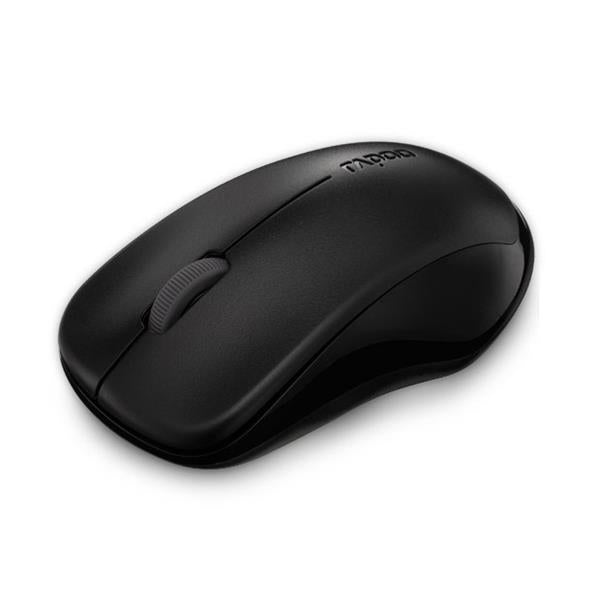 Rapoo 1620 2.4G Wireless 10M 360° Coverage Mouse 1000DPI Black