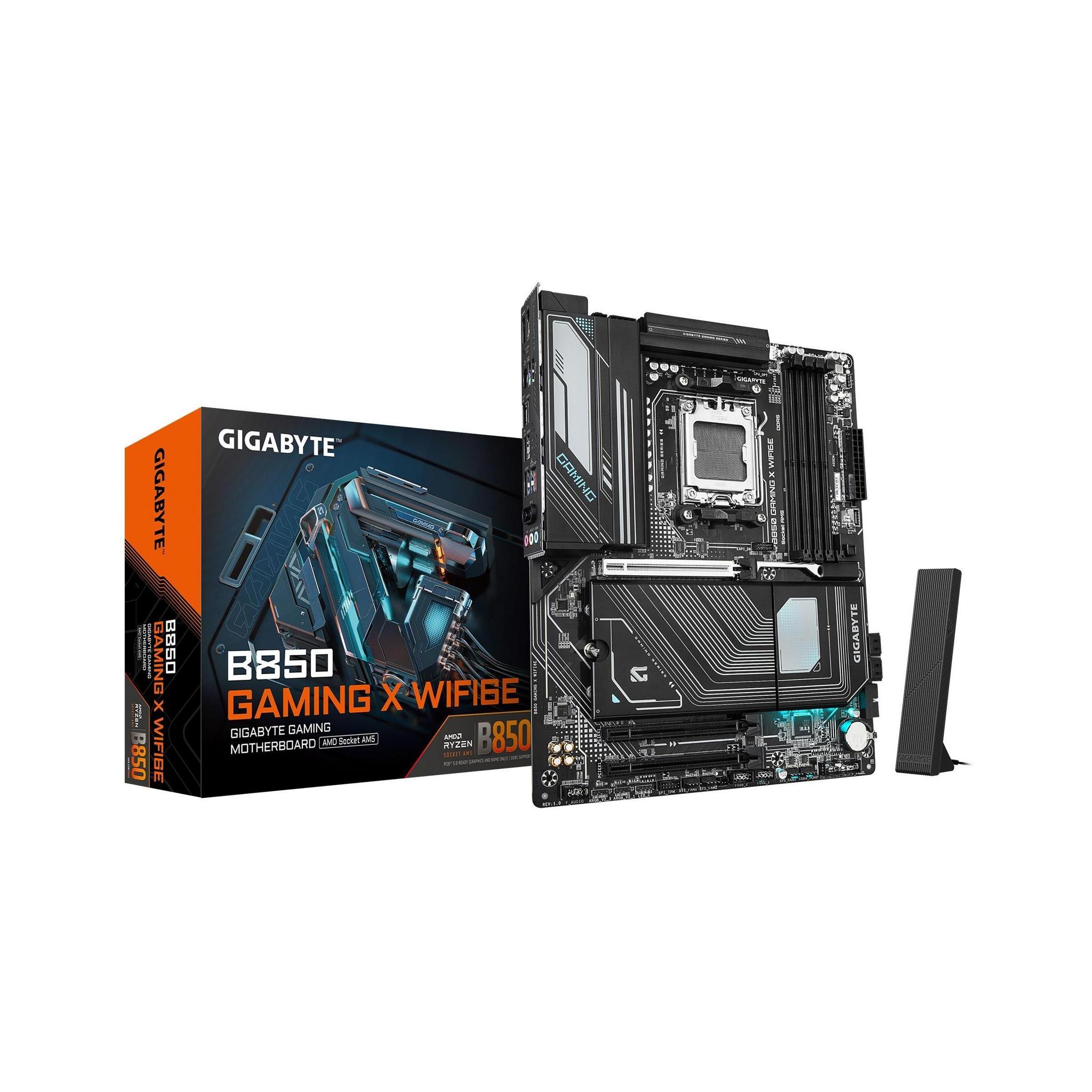 Gigabyte B850 GAMING X WiFi6E AMD AM5 4x DDR5 3x M.2 ATX Motherboard