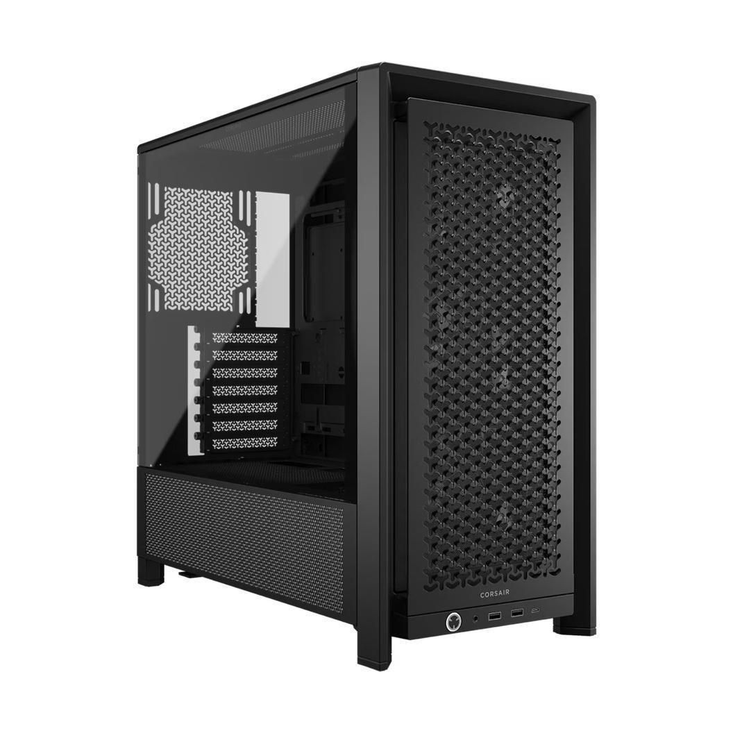 Corsair FRAME 4000D RS Black Modular Mid-Tower ATX Case 430MM GPU 170MM CPU Cooler 360MM RAD USB-C
